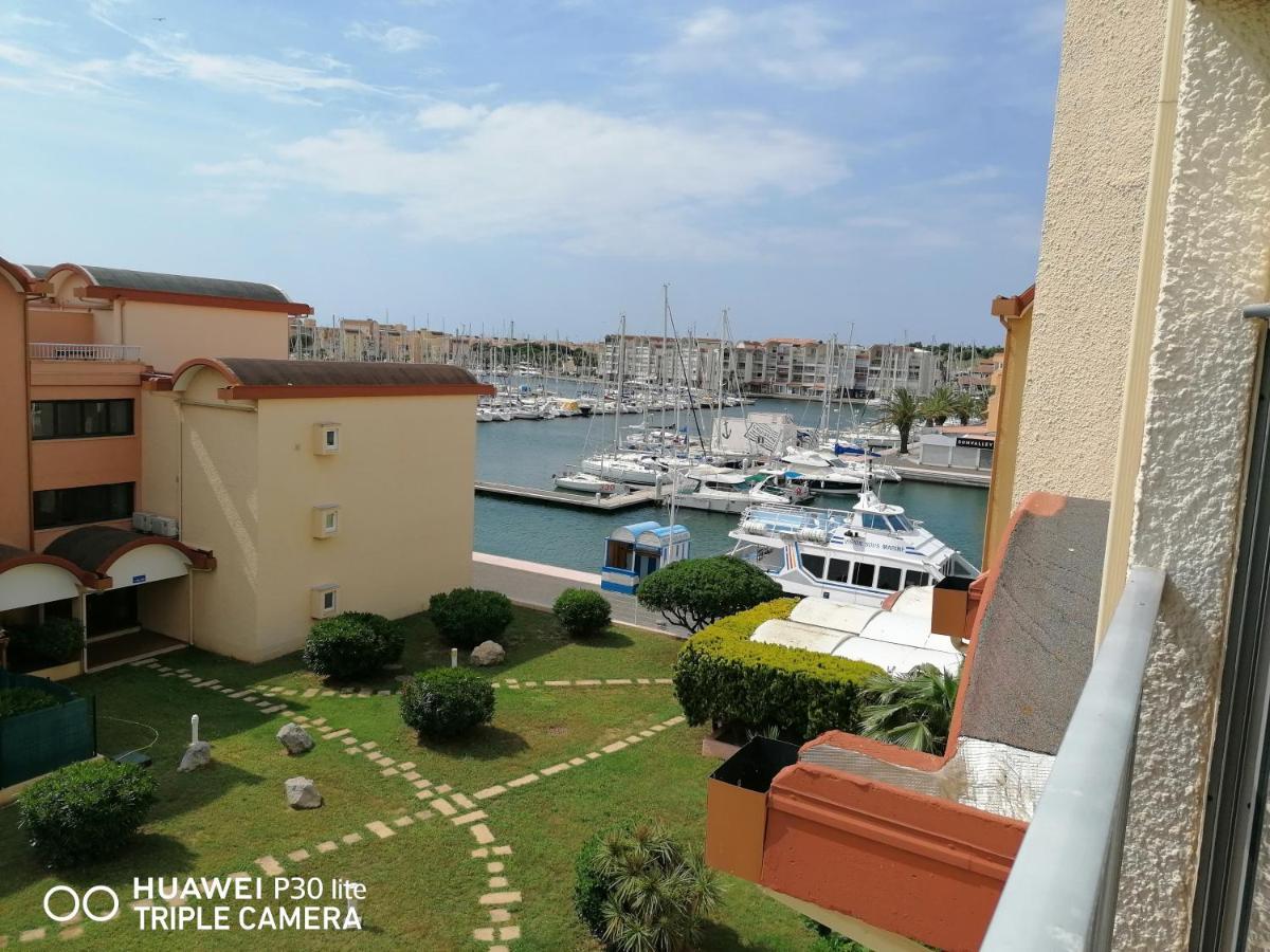 Apartamento Sur Le Port, Studio Avec Vue Sur La Marina Gruissan Exterior foto